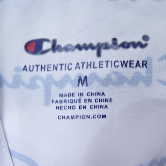 Champion Big Boys All Over Script Jacket M - Picture 5 of 5